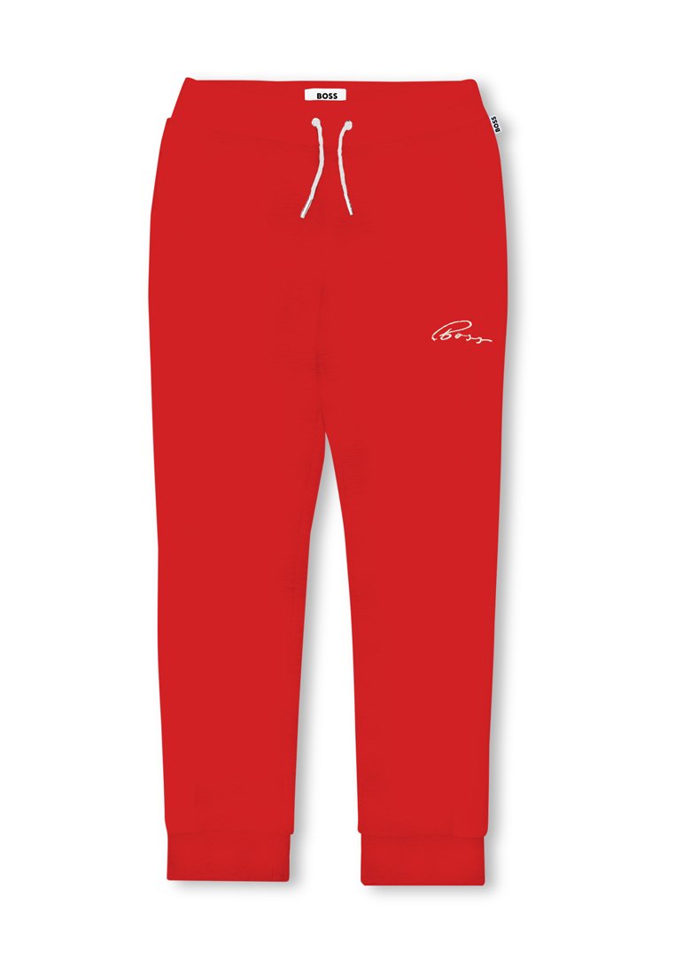 BOSS Kidswear Trainingsbroek rood