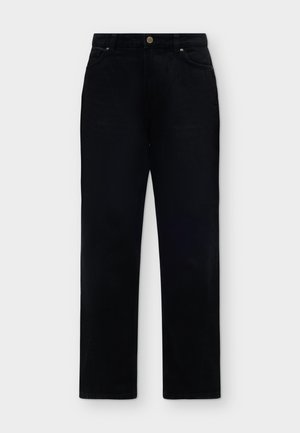 ONLY, ONLSLOUCHY - Straight leg jeans - washed black