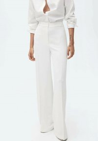 Mango GIGI-A - Stoffhose - white