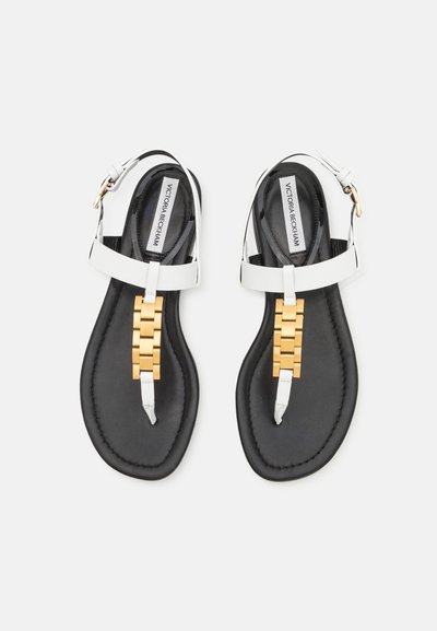 Victoria Beckham THONG - Sandalai su T formos dirželiu - white