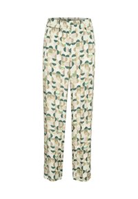 BERIL - Pantalones - green  geometrics