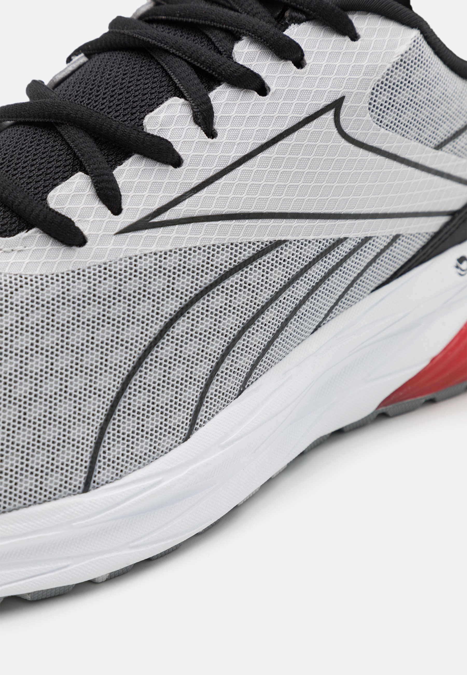 Reebok LIQUIFECT 180 2.0 - Hardloopschoenen neutraal - pure grey/core  black/vector red/grijs - Zalando.nl