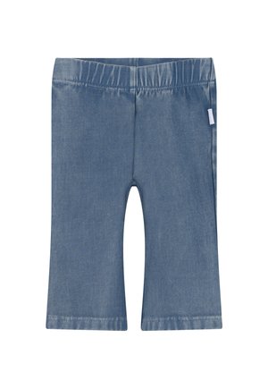 FLARED - Leggings - blue denim