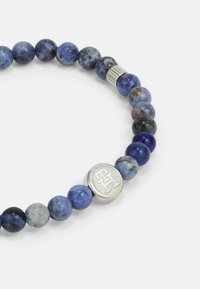 Tommy Hilfiger MEN BEADS - Armbånd - blue/silver-coloured