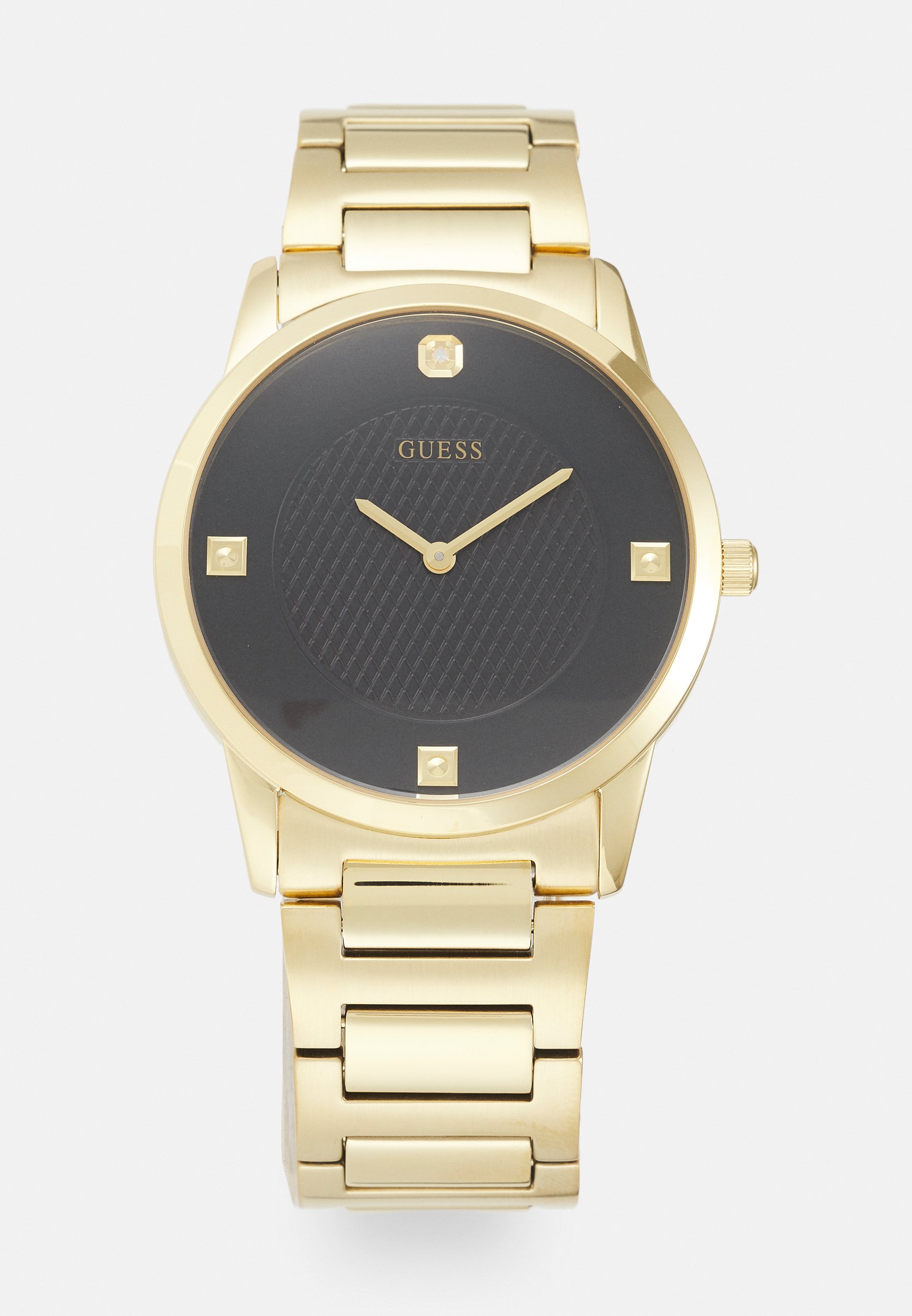 Guess SLEEK UNISEX - Orologio - gold-coloured/ black/dorato - Zalando.it