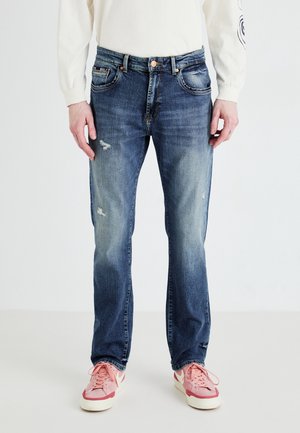 Jean droit - dark-blue denim