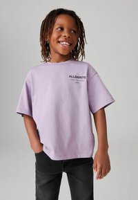 smALLSAINTS REGULAR FIT - CREW  - Marškinėliai su spaudiniu - purple