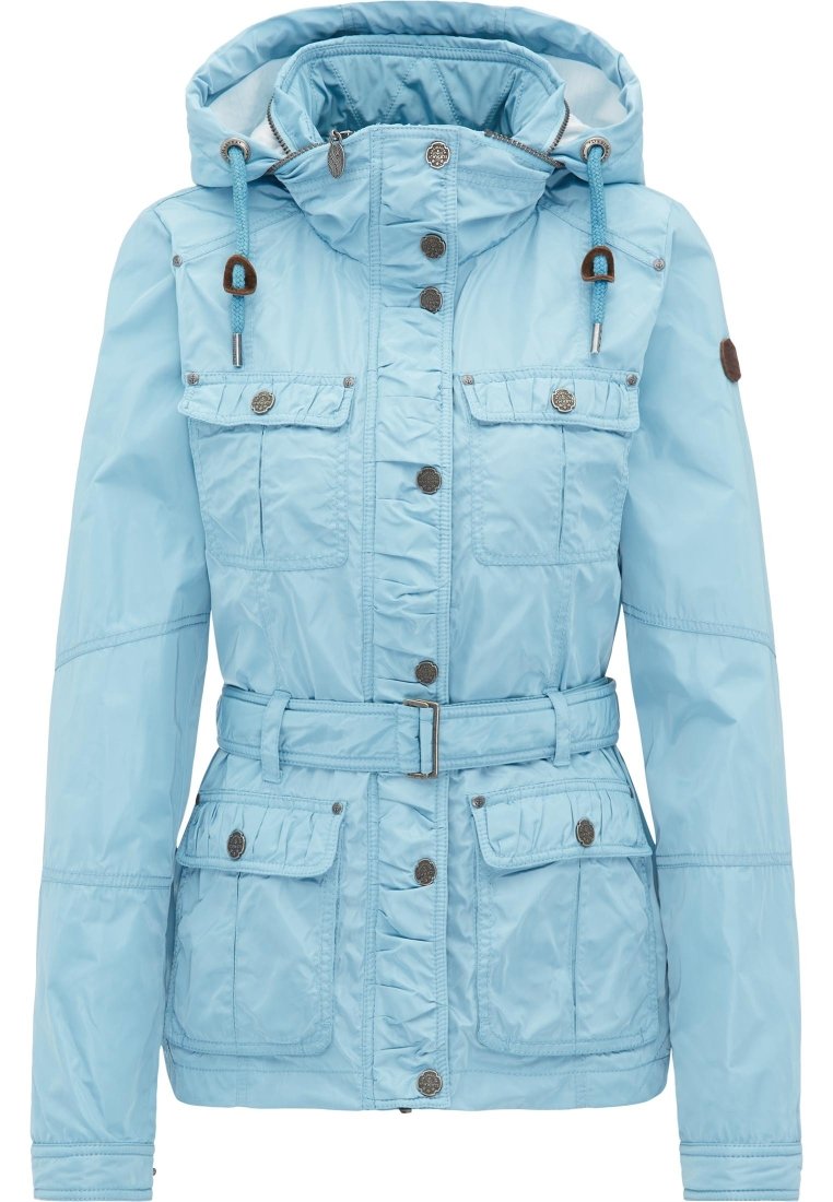 dreimaster Lichte jas mintgroen