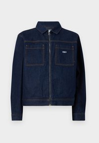 ICON HARDWORK ZIP UP JACKET - Giacca di jeans - rinse indigo