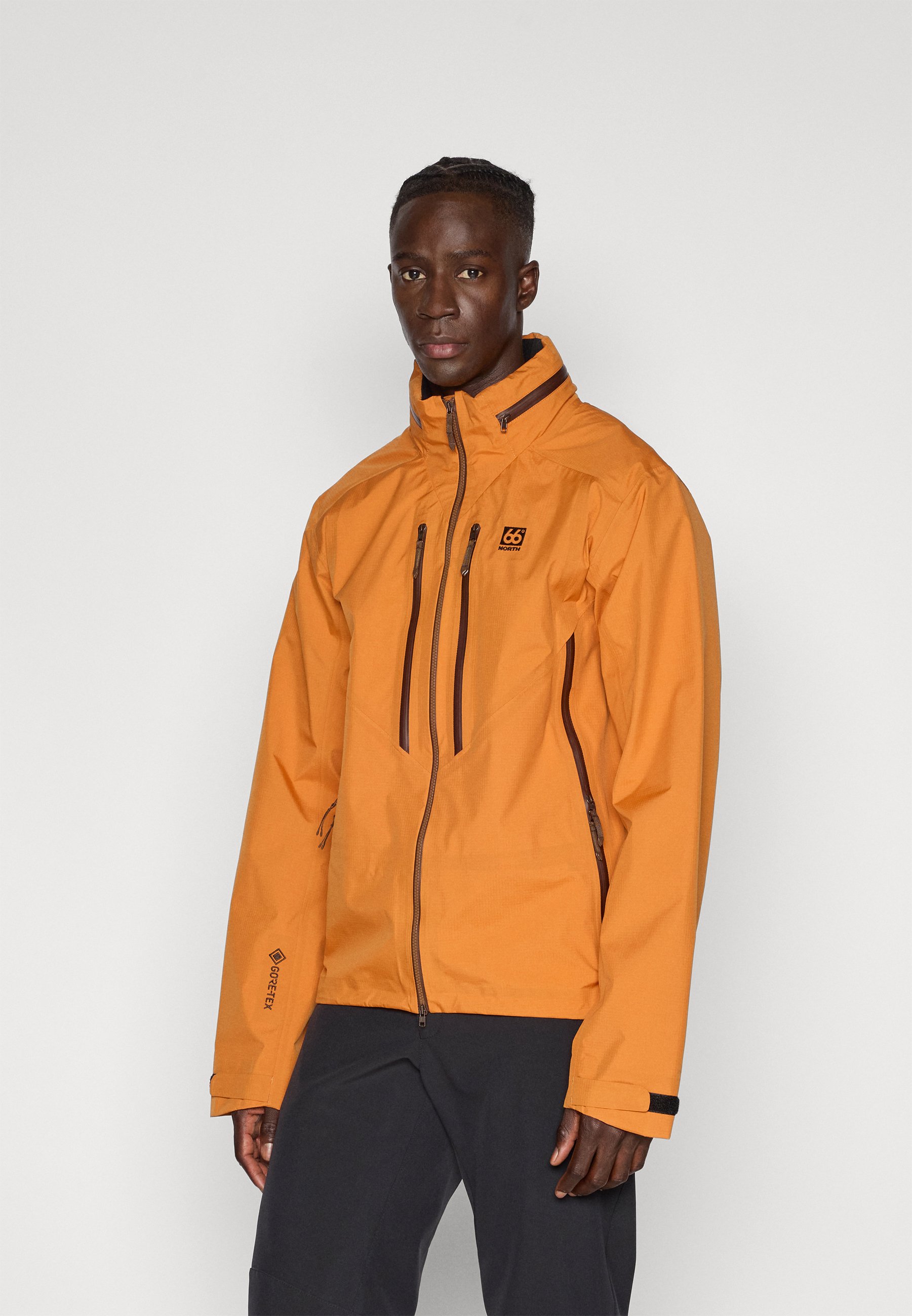 66 North LJOSUFJOLL JACKET - Hardshell jacket - lifesafer/orange
