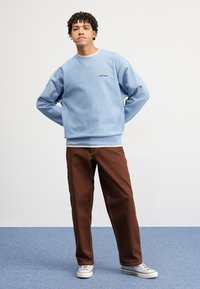 Carhartt WIP AMERICAN SCRIPT - Mikina - frosted blue
