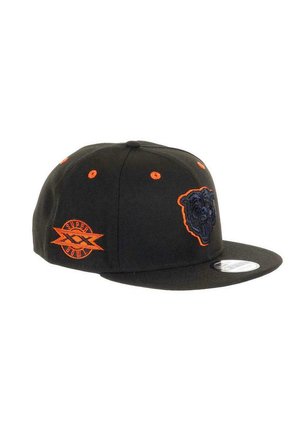 New Era CHICAGO BEARS NFL TEAM COLOUR SUPER BOWL XX SIDEPATCH 9FIFTY SNAPBACK - Cap - schwarz