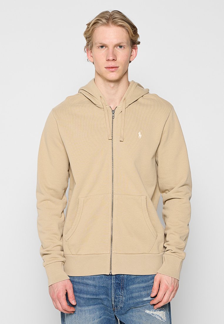 Polo Ralph Lauren Sweater met rits beige