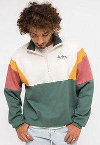 Kaotiko CREW COLIN UNISEX - Sweatshirt - heura/mostaza