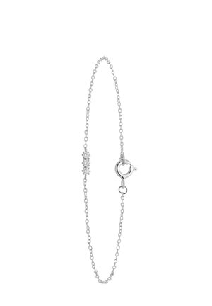 MIT ZIRKONIA - Armband - silver coloured