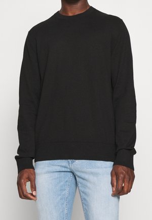 Strickpullover - black