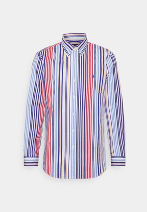CUSTOM FIT GINGHAM STRETCH POPLIN SHIRT - Chemise - blue/red multi