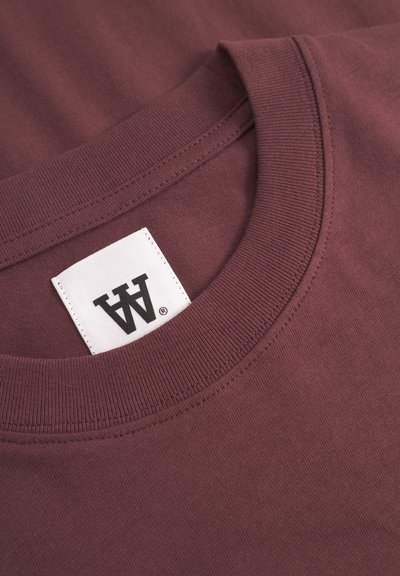 WOOD WOOD WWLIAM  AANEUE - T-shirt imprimé - decadent chocolate