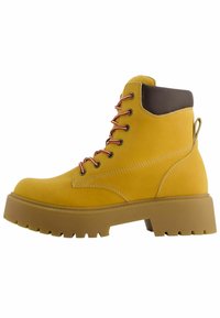 Bershka Stivaletti con plateau - camel