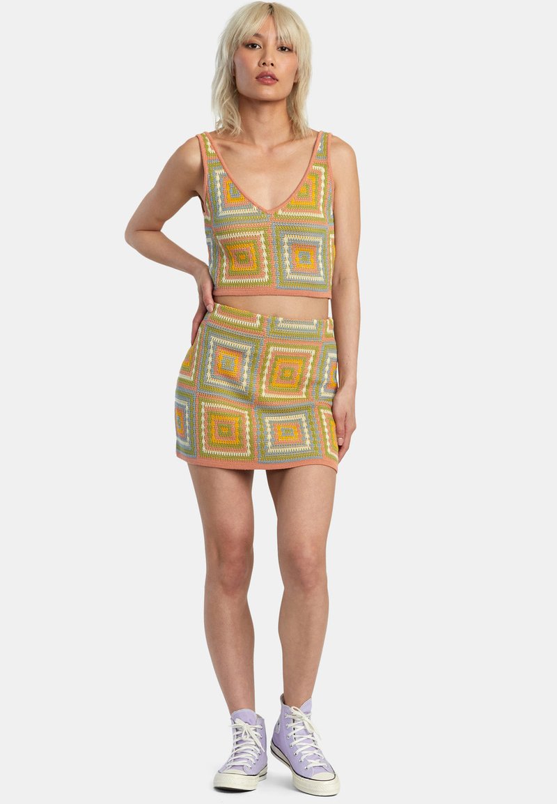 RVCA Minirok geel RVCA Minirok geel