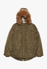 Lemon Beret Abrigo de invierno - khaki