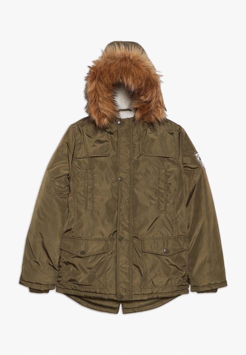 Lemon Beret Abrigo de invierno - khaki
