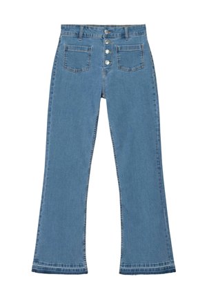 Vaqueros bootcut - light-blue denim