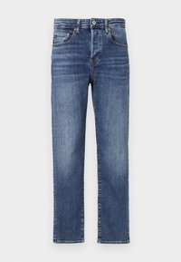 AMERICAN MID RISE  - Jean slim - dark blue denim