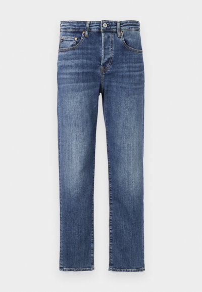 AG Jeans AMERICAN MID RISE  - Calças de ganga justas - dark blue denim