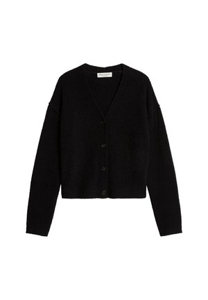 Marc O'Polo, MARC O'POLO CARDIGAN RELAXED AUS BOUCLÉ-GARN - Vest - dark blue