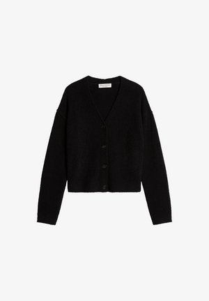 Marc O'Polo, MARC O'POLO CARDIGAN RELAXED AUS BOUCLÉ-GARN - Vest - dark blue