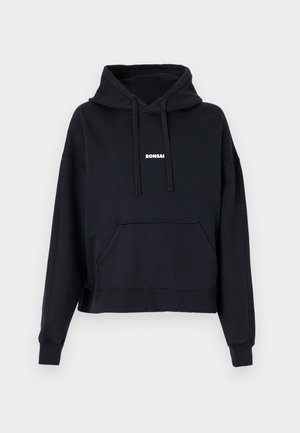 Bonsai BOX LOGO CLASSIC HOODIE UNISEX - Huppari - black