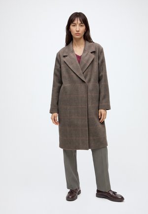 ONLY ONLLULU CHECK COAT OTW - Κλασικό παλτό - fungi detail check