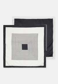 2 PACK - Foulard - black/off-white