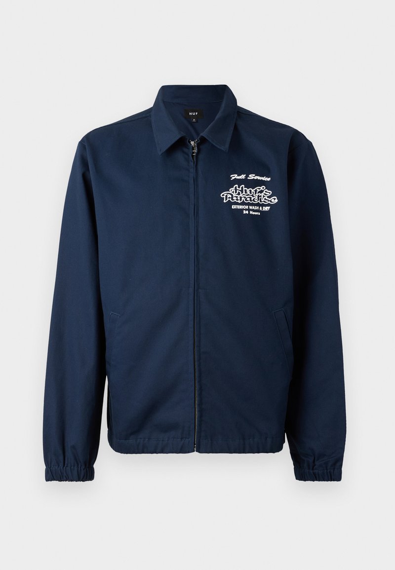HUF Lichte jas donkerblauw HUF Lichte jas donkerblauw