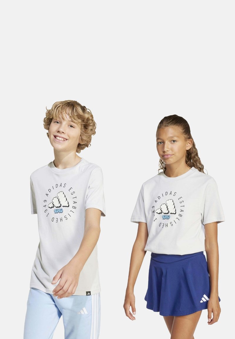 adidas Performance - FUN TEE - T-shirt imprimé - greone, Agrandir