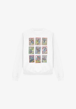 Marvel, MARVEL RETRO TRADING CARD GRID - Sweatshirt - white