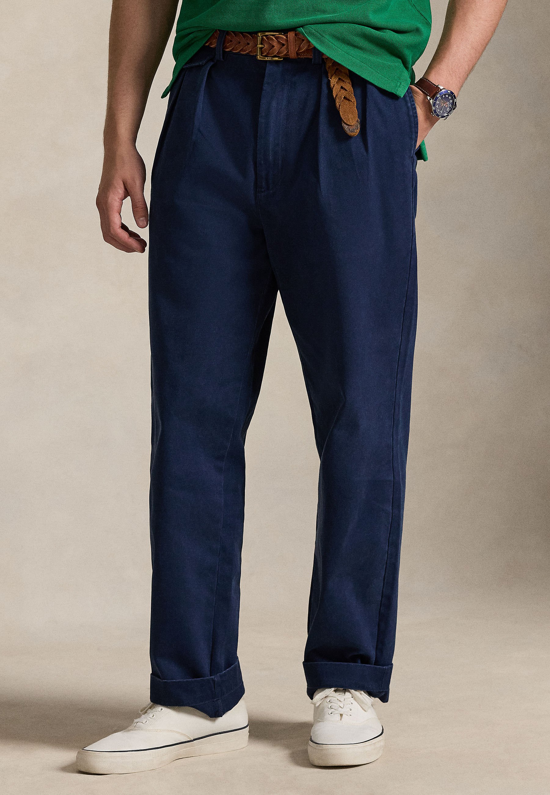 パンツ Polo by Ralph Lauren THE WHITMAN CHINO Polo Ralph Lauren WHITMAN RELAXED FIT PLEATED CHINO PANT UNISEX