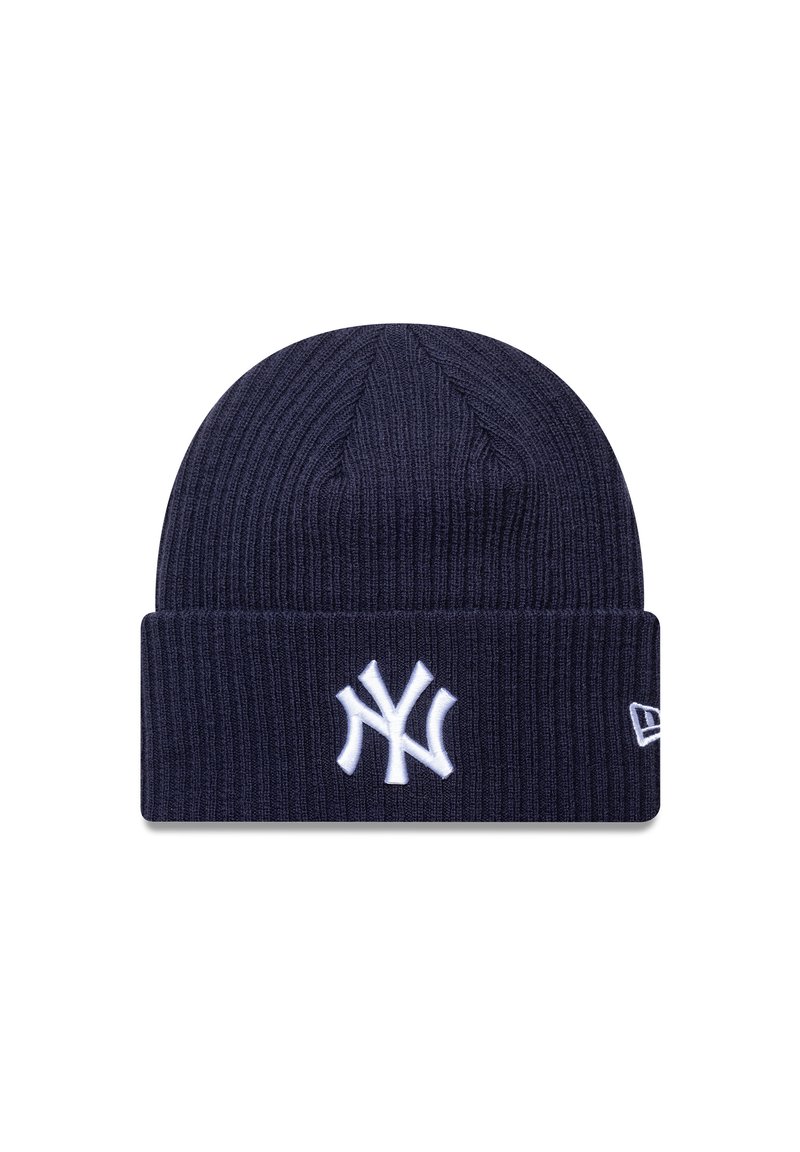 Eddie Bauer Thistle Wide-Cuff Beanie - Berretto In Pile Riciclato Con Polsino Largo, Taglia Unica, Nero