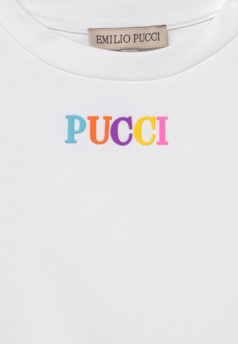 Kinder Bekleidung | Emilio Pucci Sweatshirt bianco/weiß - OG32900 Kinder Bekleidung | Emilio Pucci Sweatshirt bianco/weiß - OG32900