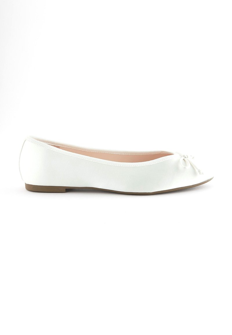 Next WIDE FIT WEDDING SATIN BRIDAL - Baleriinad - ivory white