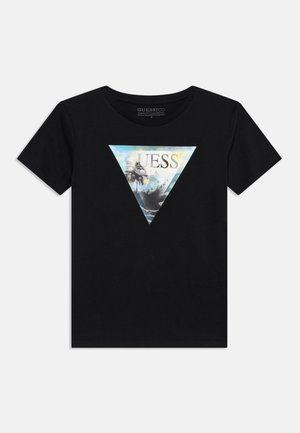 Guess, JUNIOR UNISEX - T-shirt imprimé - jet black
