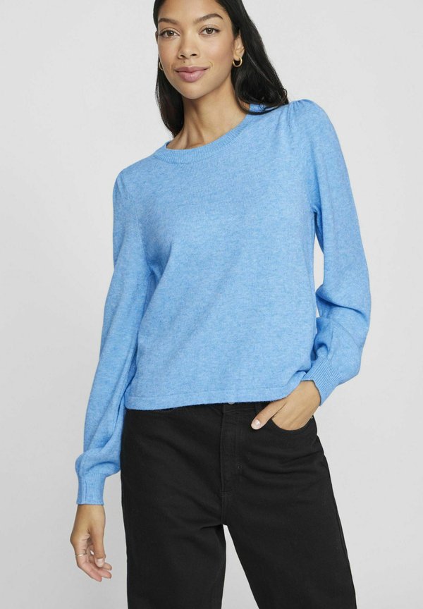 RUNDHALS - Strickpullover