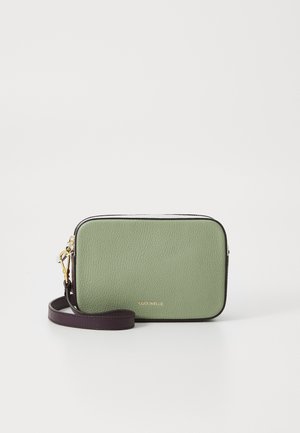 TEBE TRICOLOR - Borsa a tracolla - greene/snow/pru