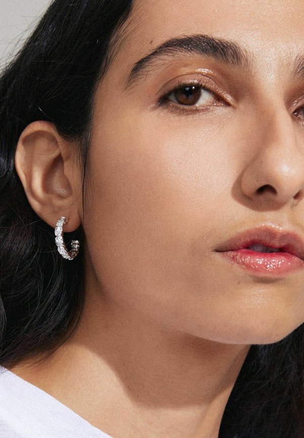 SCOTTIE HOOP  - Ohrringe - silver plated