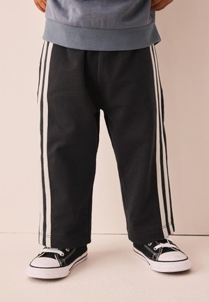 Next, REGULAR FIT - WIDE LEG SIDE STRIPE JOGGERS  . - Pantaloni sportivi - charcoal grey