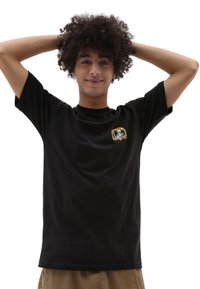 Vans CHILLIN SINCE 66 SS - Triko s potiskem - black