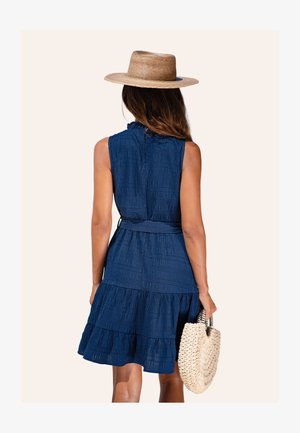 Cupshe EFFORTLESS CHIC SLEEVELESS - Denní šaty - dark blue