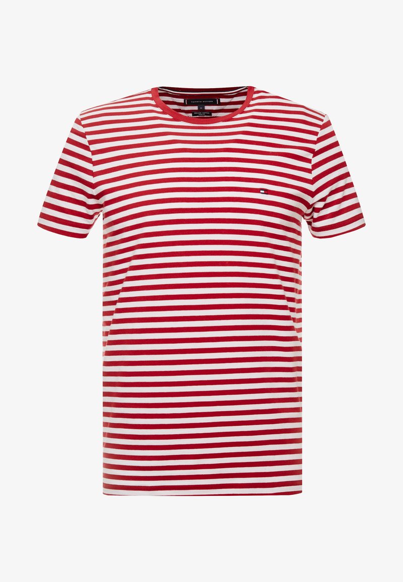 Tommy Hilfiger Basic T Shirt Rhubarb Bright White Zalando Co Uk