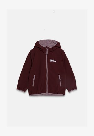 Jack Wolfskin FOURWINDS KIDS JACKET UNISEX - Veste softshell - boysenberry